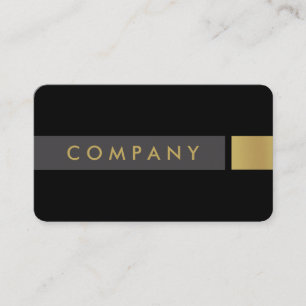 Carte de visite balayé audacieux de professionnel
