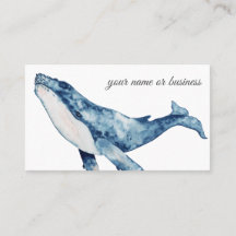 Baleine à bosse d'aquarelle sur la plage de Bkg bl