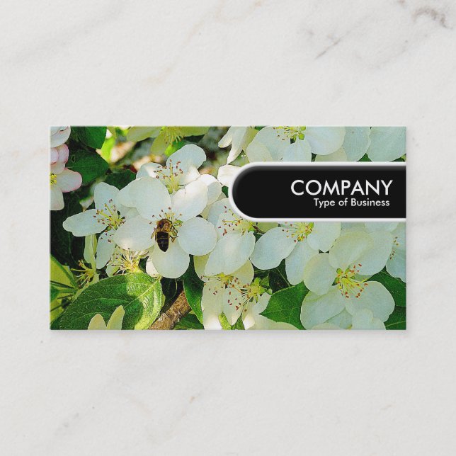 Carte De Visite Balise Arête Arrondie - Fabrication de miel (Devant)