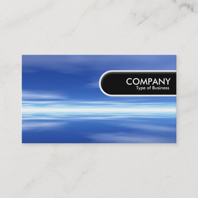 Carte De Visite Balise Arête arrondie - Réflexions (Devant)