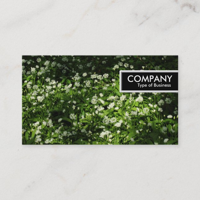 Carte De Visite Balise de bord - Ail sauvage (Devant)