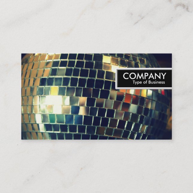 Carte De Visite Balise de bord - Balle miroir (Devant)