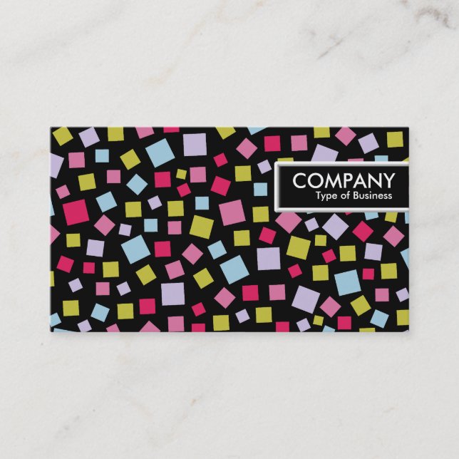 Carte De Visite Balise de bord - Couleurs en cascade (Devant)