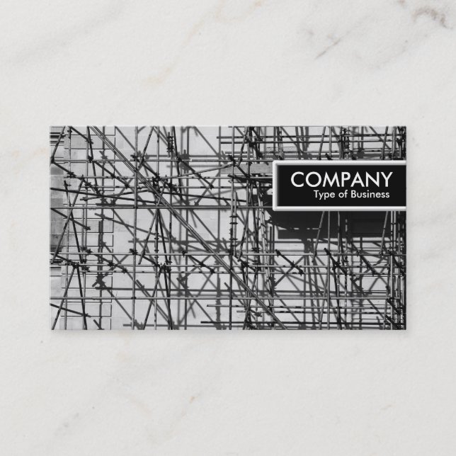 Carte De Visite Balise de bord - échafaudage (Devant)