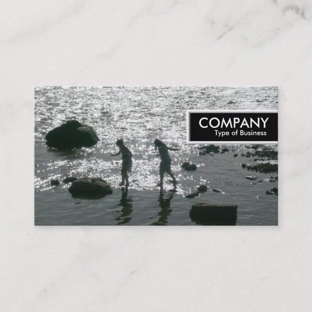 Carte De Visite Balise de bord - Pierres à pas (Devant)