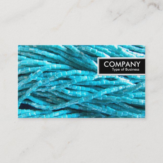 Carte De Visite Balise de bord - Tresses de perle (Devant)