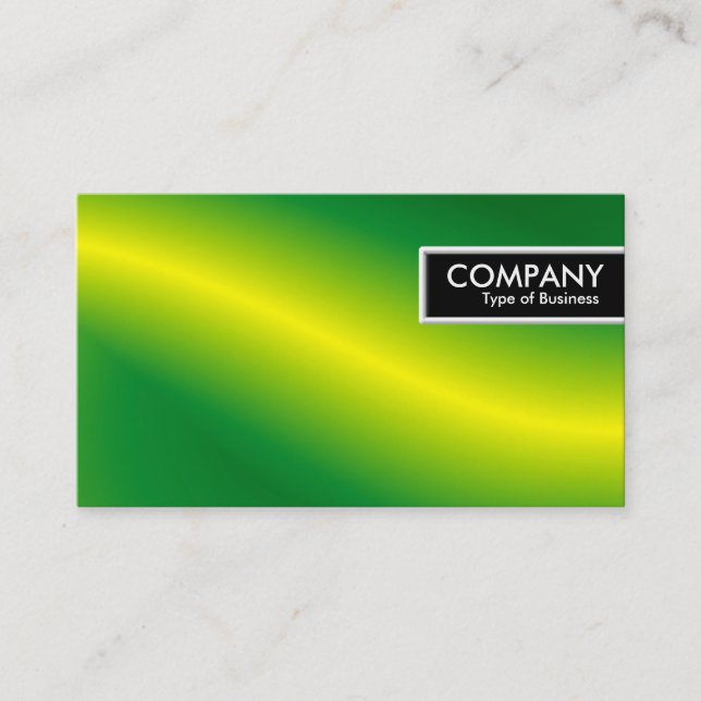 Carte De Visite Balise de bord - Vague verte (Devant)