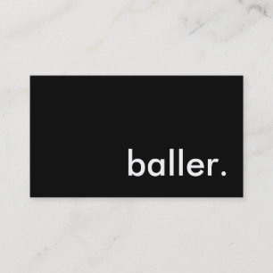 Carte De Visite baller.
