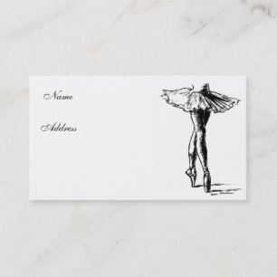 Carte De Visite Ballet