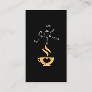 Carte De Visite Ballots de la Science d'amant de café de cadeau d