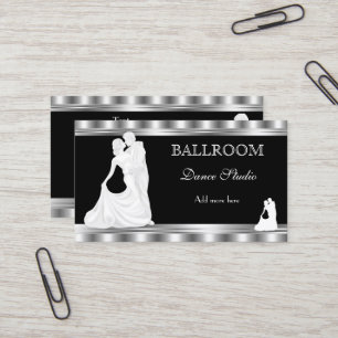 Carte De Visite BALLROOM Dance Studio Cours de danse 3