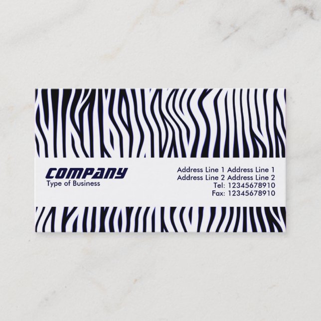 Carte De Visite Bande de texture 01 (Devant)