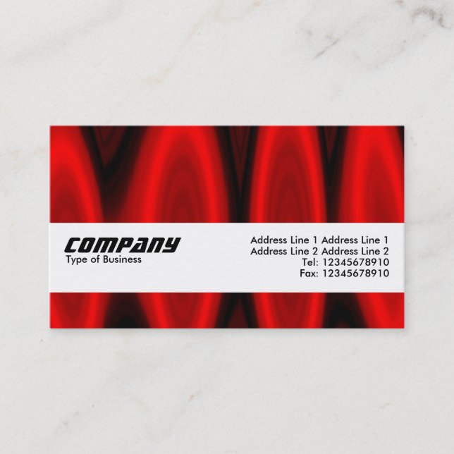 Carte De Visite Bande de texture - Hall de flamme II (Devant)