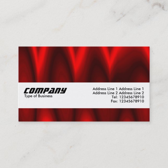 Carte De Visite Bande de texture - Temple de la flamme (Devant)