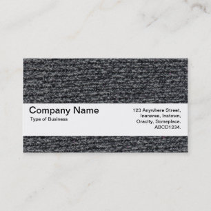Carte De Visite Bande de texture V2 - Jumper laineux 01