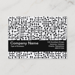 Carte De Visite Bande de texture V2 - Spots connectés