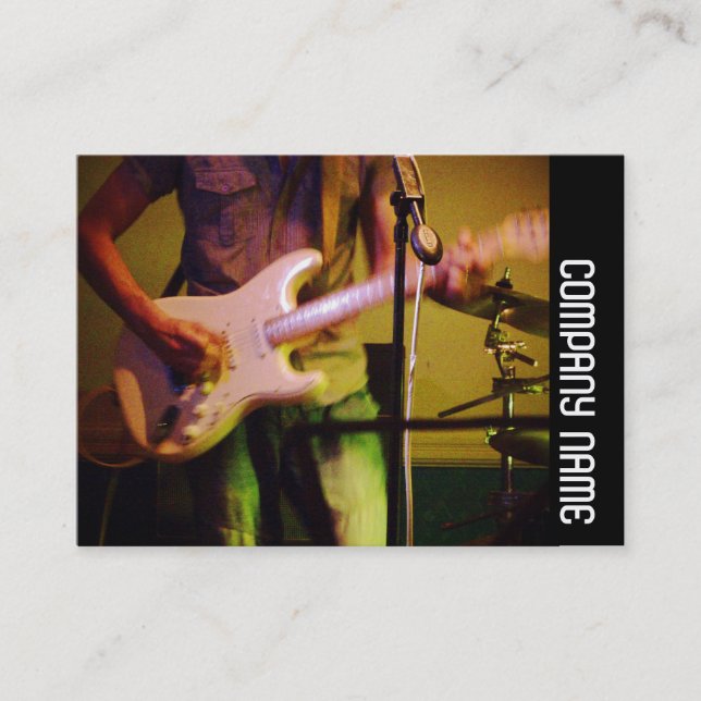 Carte De Visite Bande latérale - 12 Bar Blues (Devant)