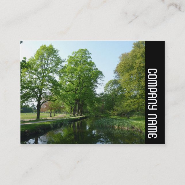 Carte De Visite Bande latérale - Canal (Devant)