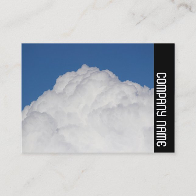 Carte De Visite Bande latérale - Cumulus Cloud (Devant)