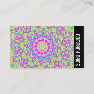 Carte De Visite Bande latérale - Kaleidoscope coloré 09