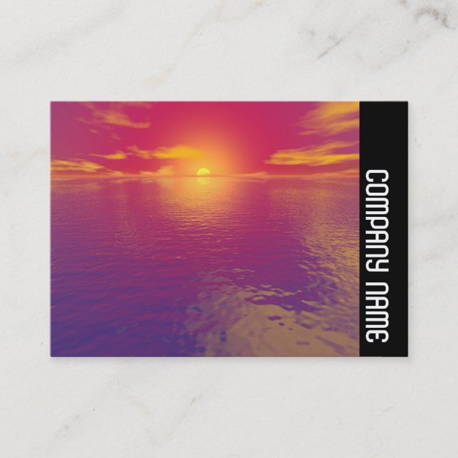 Carte De Visite Bande latérale - Sunrise Sunset (Devant)