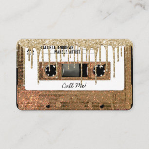 Carte De Visite Bande Mixtape de la bande de Parties scintillant G