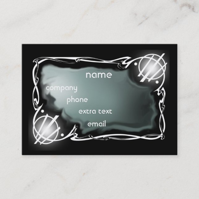 Carte De Visite bar clandestin (Devant)