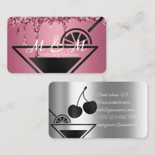 Carte De Visite Bar De Fête Privé Pour Votre Événement Spécial