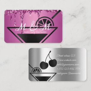 Carte De Visite Bar De Fête Privé Pour Votre Événement Spécial