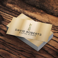 Barber Hair Stylliste Coiffeur Barbershop Gold