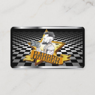Carte de visite barbier