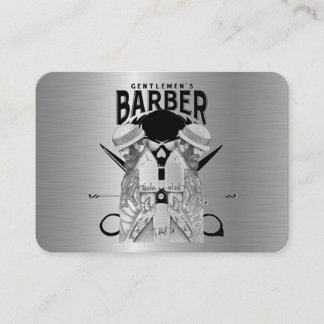 Carte de visite barbier