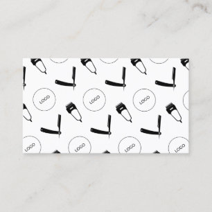 Carte De Visite Barre outils motif avec logo