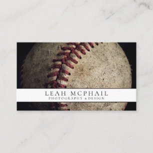 Carte De Visite Baseball Battu