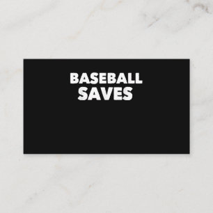 Carte De Visite Baseball Saves Cool Softball USA Sports Player