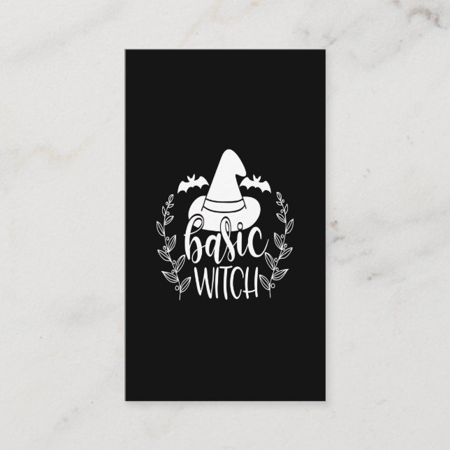 Carte De Visite basic witch (Devant)