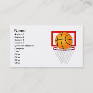 Carte De Visite Basket