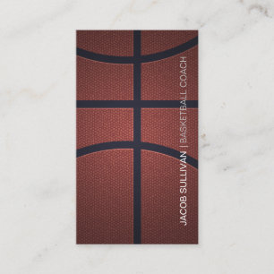 Carte De Visite Basket-ball entraîneur Scoutisme professionnel Spo