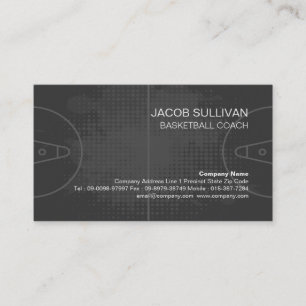 Carte De Visite Basket-ball entraîneur Scoutisme professionnel Spo