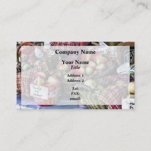 Carte De Visite Baskets d'Apples