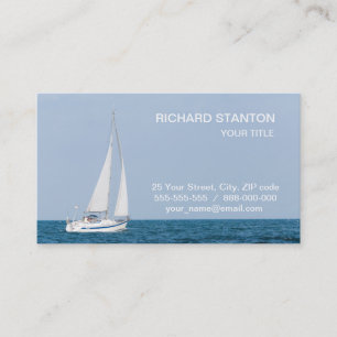 Carte De Visite Bateau