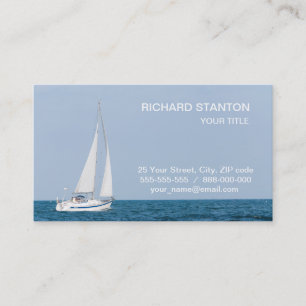 Carte De Visite Bateau