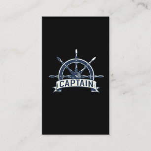 Carte De Visite  Bateau capitaine Humour nautique