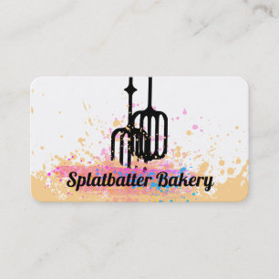 Carte De Visite Batterie d'oeufs mélangeur électrique pâte boulang