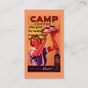 Carte De Visite BC pour ceux qui s'occupent de promouvoir les café