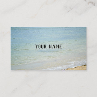 Carte De Visite beach
