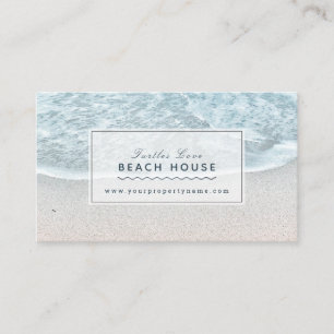 Carte De Visite Beach House Cottage Location de B&B Photo