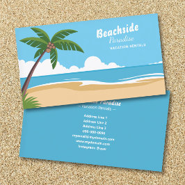 Carte De Visite Beachside Paradise - Location de vacances