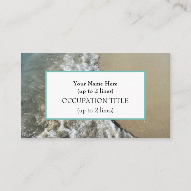 Carte De Visite Beachy Na ! 2 (Devant)