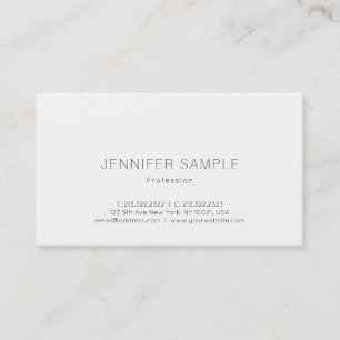 Carte De Visite Beau luxe simple professionnel de conception